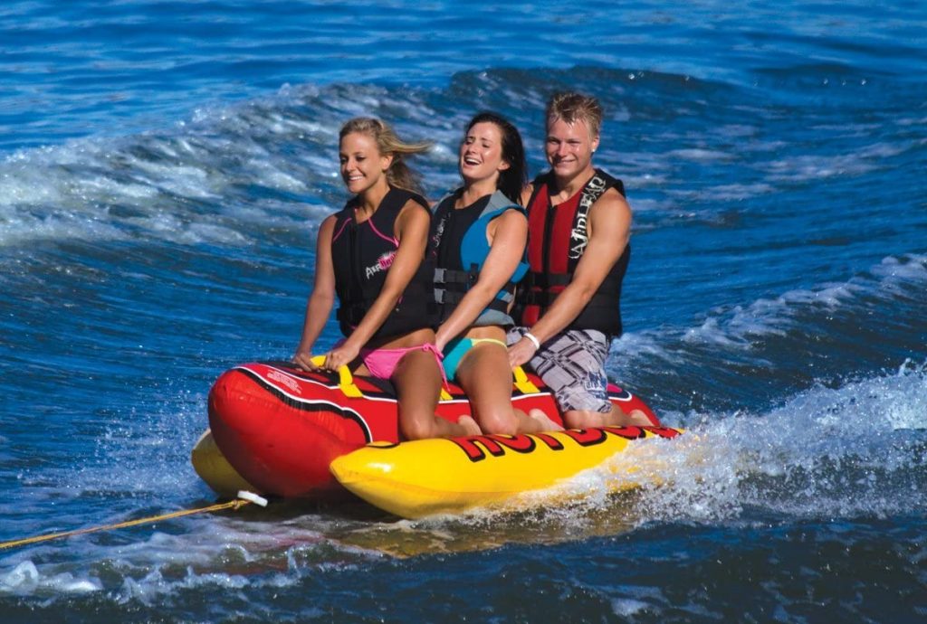 jetski tube hot dog